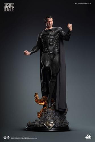 DC Comics statuette 1/3 Superman Black Suit Version Special Edition 80 cm - QUEEN STUDIOS