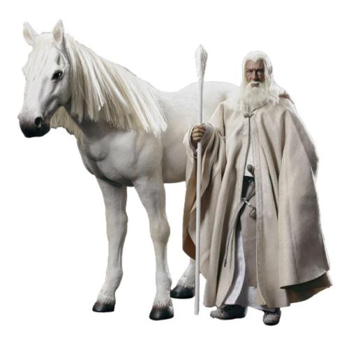 Le Seigneur des Anneaux figurine The Crown Series 1/6 Gandalf le Blanc 30 cm - ASMUS