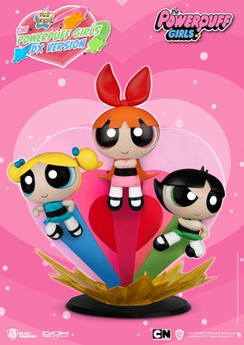 Les Supers Nanas figurines Dynamic Action Heroes 1/9 Blossom, Bubbles & Buttercup Deluxe 14 cm - BEAST KINGDOM