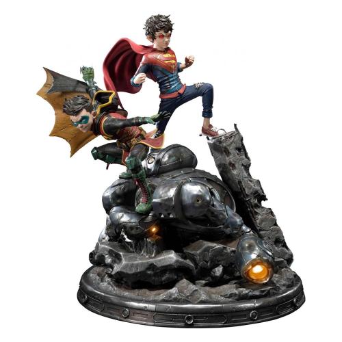 DC Comics statuette 1/3 Superboy & Robin Exclusive 64 cm - PRIME 1
