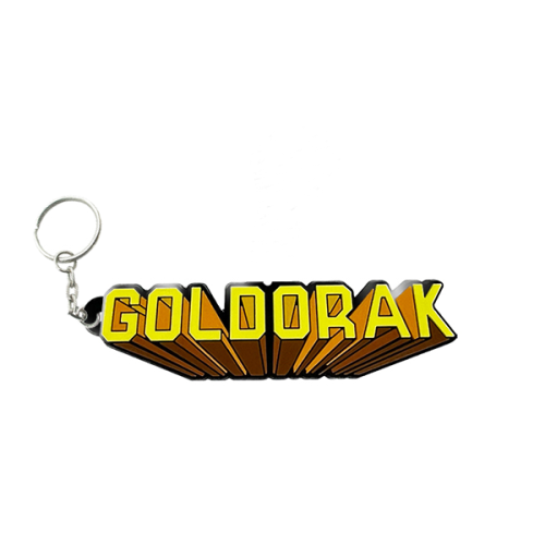 Goldorak Porte Cle Gomme Logo 8cm - HL PRO