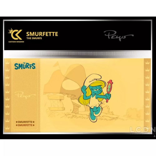 Ticket d'or Smurfrette