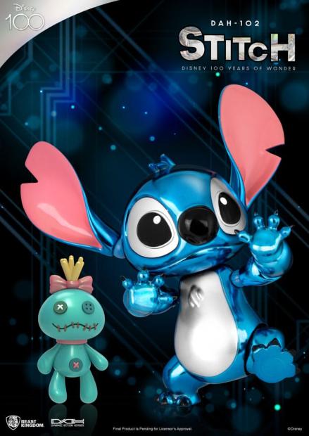 Lilo & Stitch - Figurine Dynamic Action Heroes 1/9 Stitch 18 cm